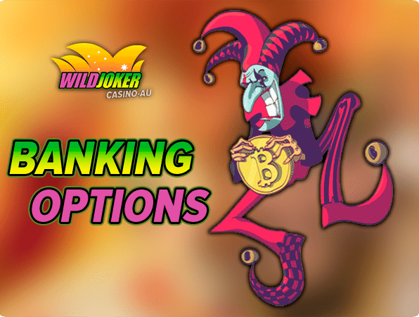 Banking options at Wild Joker Casino