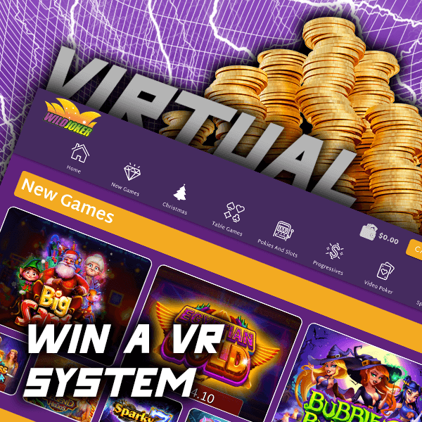 Win a VR System at Wild Joker Casino